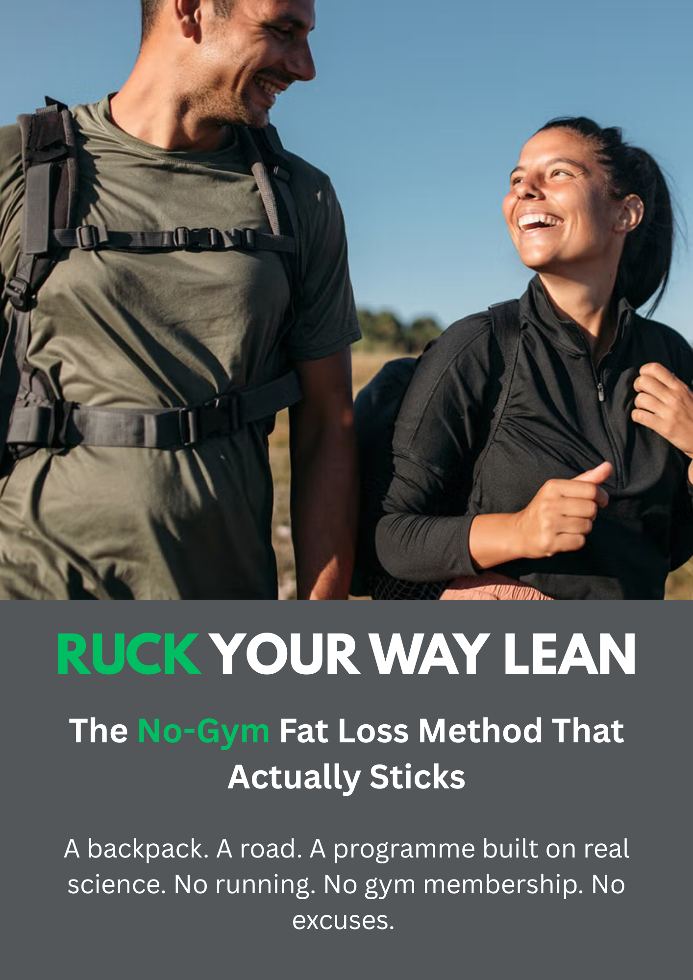 Ruck Your Way Lean — The No-Gym Fat Loss Method That Actually Sticks